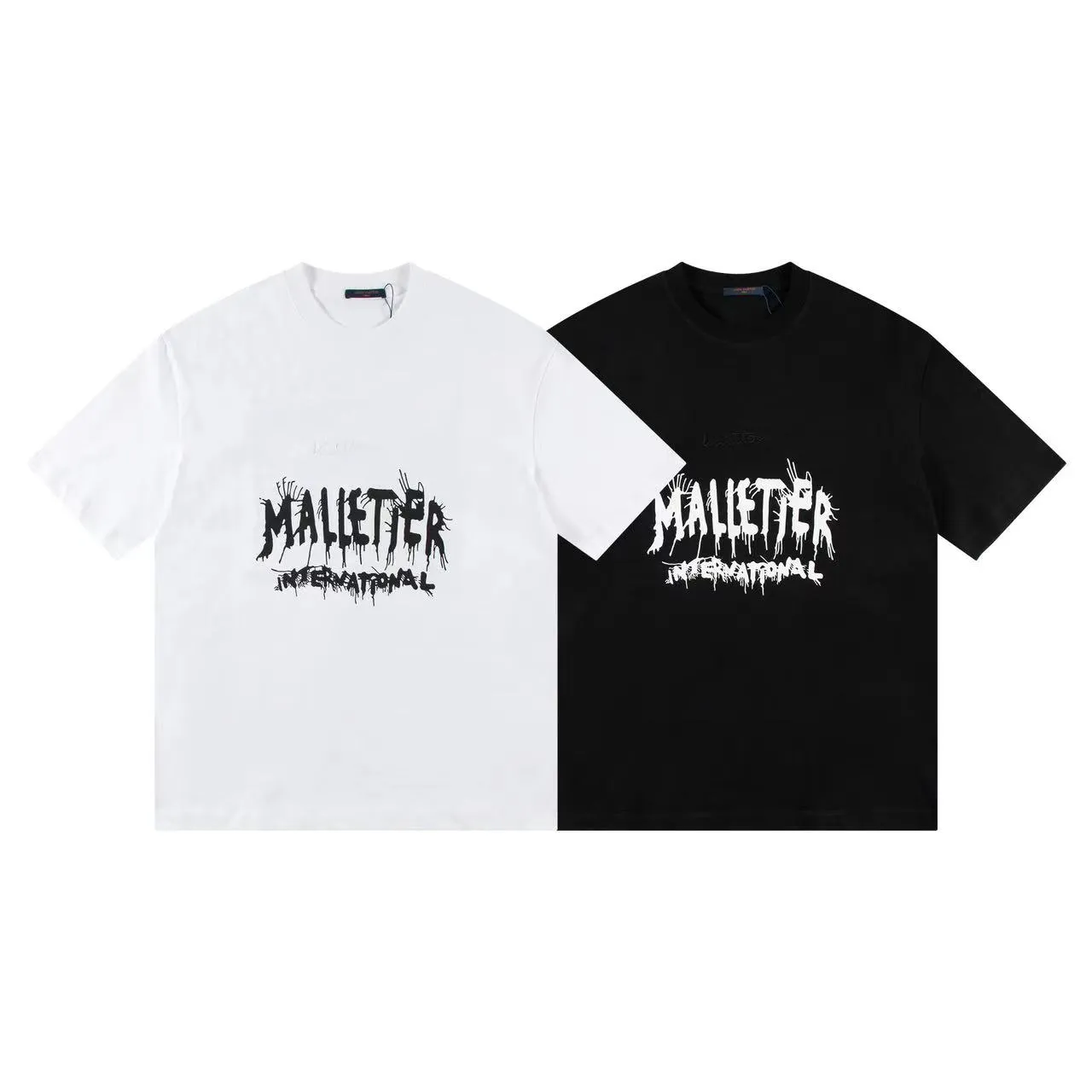 🅿️150 Style: 2026 new Louis Vuitton short-sleeved T-shirt Material: High version 300g double yarn combed cotton Size: S～XL Color: black white Style number: H022
